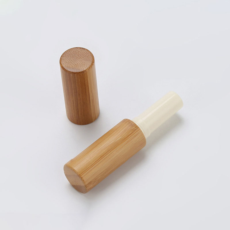 Eco Friendly Bamboo Cosmetic Lip Balm Packaging Empty Refillable Lip Balm Tube With Customize Logo Engraving Eco Friendly Bamboo Cosmetic Lip Balm Packaging Empty Refillable Lip Balm Tube With Customize Logo Engraving