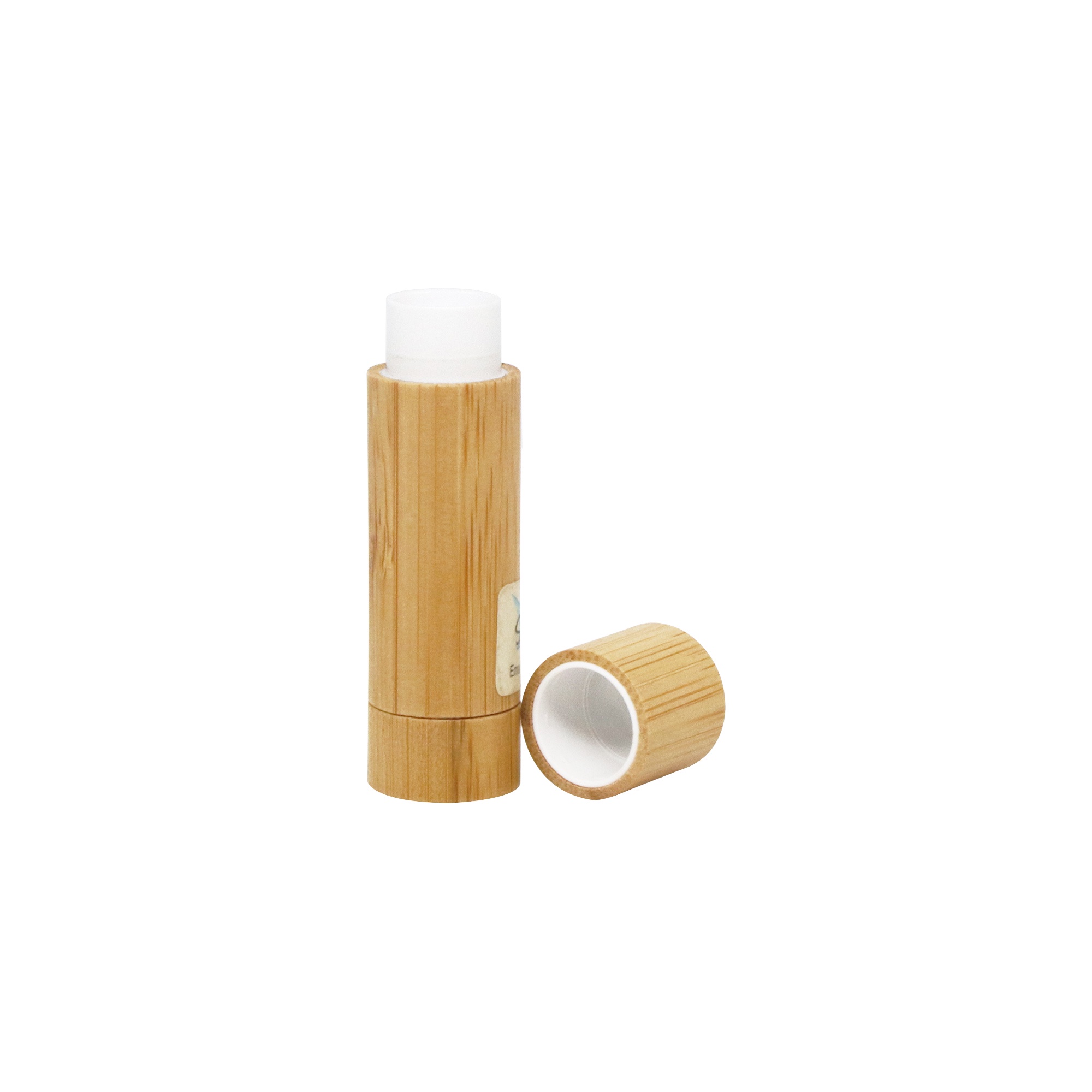 Eco Friendly Bamboo Lip Balm Tube Custom Logo Refillable Natural Lipstick Container for Skincare Beauty Brands Eco Friendly Bamboo Lip Balm Tube Custom Logo Refillable Natural Lipstick Container for Skincare Beauty Brands