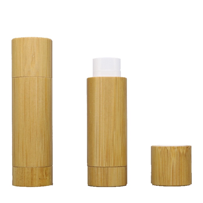 Sustainable Cosmetic Beauty Packaging Supplier 5ml 5g Premium Empty Tube Bamboo Lipstick Sustainable Cosmetic Beauty Packaging Supplier 5ml 5g Premium Empty Tube Bamboo Lipstick