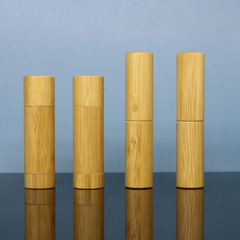 Custom Eco Friendly Lip Balm 5g Natural Bamboo Lipstick Container Empty Lipstick Tubes for Lip Care Custom Eco Friendly Lip Balm 5g Natural Bamboo Lipstick Container Empty Lipstick Tubes for Lip Care