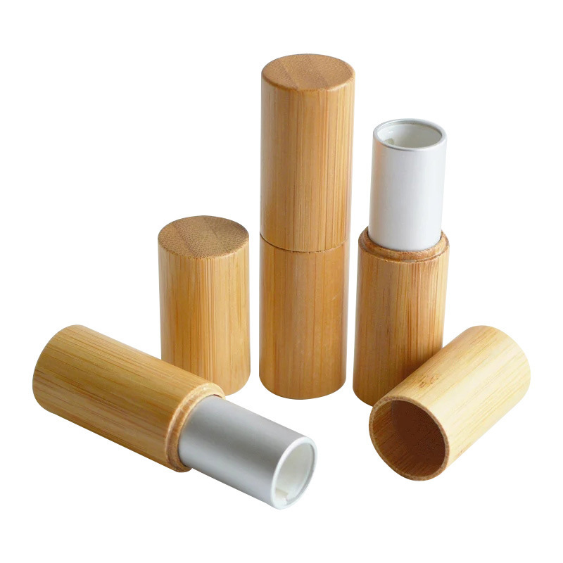 Custom Eco Friendly Lip Balm 5g Natural Bamboo Lipstick Container Empty Lipstick Tubes for Lip Care Custom Eco Friendly Lip Balm 5g Natural Bamboo Lipstick Container Empty Lipstick Tubes for Lip Care