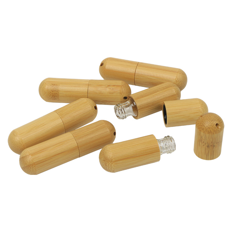Custom Logo 10ml Full Bamboo Rollerball Bottle Packaging Bamboo Essential Oil Bottle for Engraving Cosmetic Packaging Custom Logo 10ml Full Bamboo Rollerball Bottle Packaging Bamboo Essential Oil Bottle for Engraving Cosmetic Packaging