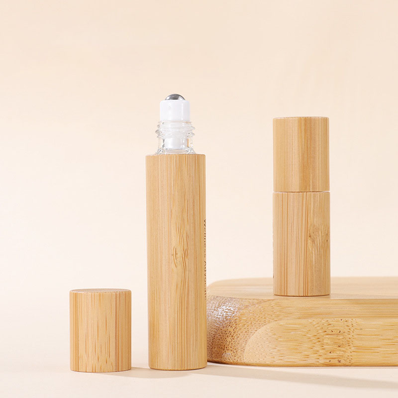 Custom Logo 10ml Full Bamboo Rollerball Bottle Packaging Bamboo Essential Oil Bottle for Engraving Cosmetic Packaging Custom Logo 10ml Full Bamboo Rollerball Bottle Packaging Bamboo Essential Oil Bottle for Engraving Cosmetic Packaging