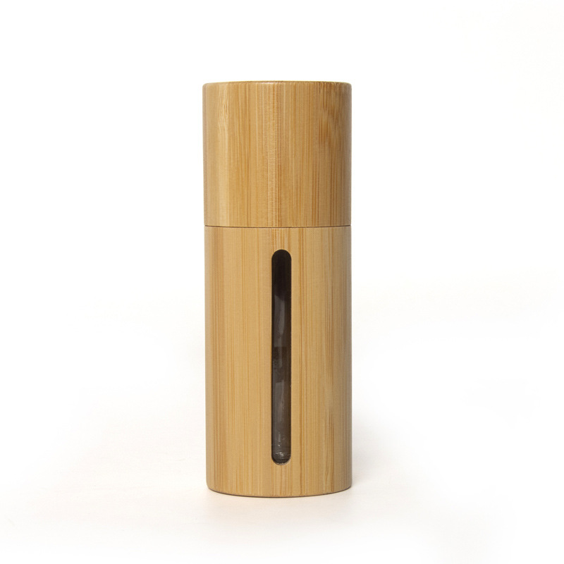 Custom Logo 10ml Full Bamboo Rollerball Bottle Packaging Bamboo Essential Oil Bottle for Engraving Cosmetic Packaging Custom Logo 10ml Full Bamboo Rollerball Bottle Packaging Bamboo Essential Oil Bottle for Engraving Cosmetic Packaging