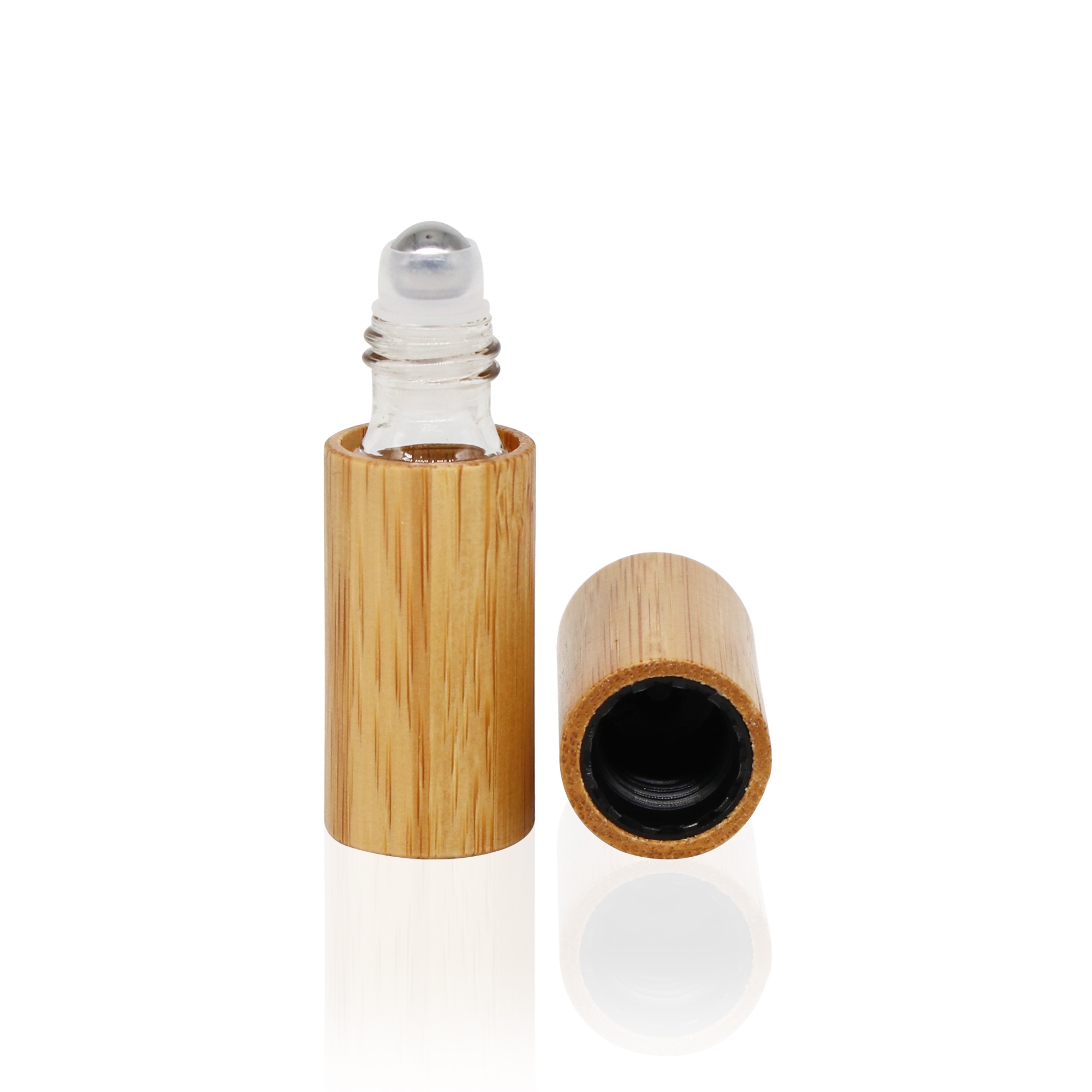 In Stock Empty Glass Bamboo Roll on Bottle with Clear Window 3ml 5ml 10ml Steel Roller Ball Essential Oil Perfume Packaging In Stock Empty Glass Bamboo Roll on Bottle with Clear Window 3ml 5ml 10ml Steel Roller Ball Essential Oil Perfume Packaging