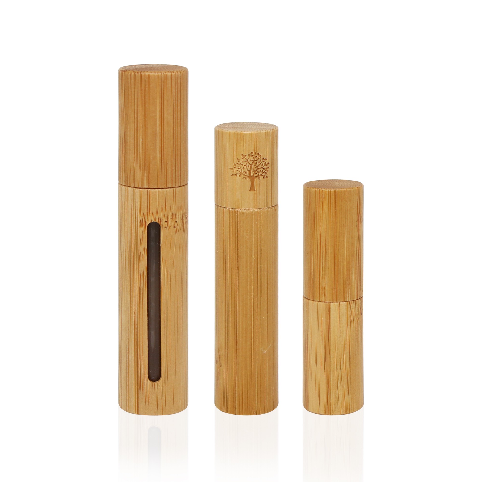 Eco-Friendly Luxury Natural Bamboo Roller Bottle with Window Empty Glass Essential Oil Roll on Bottles Stainless Steel Ball 10ml Eco-Friendly Luxury Natural Bamboo Roller Bottle with Window Empty Glass Essential Oil Roll on Bottles Stainless Steel Ball 10ml