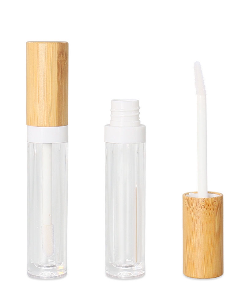 Eco Friendly Eyeliner Tran Tube Glass Bamboo Bottle for Personal Care Packaging Eco Friendly Eyeliner Tran Tube Glass Bamboo Bottle for Personal Care Packaging