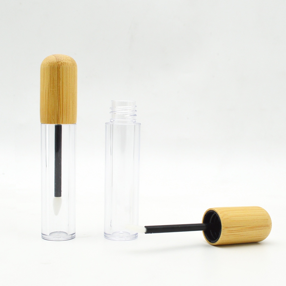 Bamboo Fillable Eyelash Mascara Tubes Reusable Sustainable Ideal Makeup Artists Beauty Salons Home Use Lip Gloss Tubes Bamboo Fillable Eyelash Mascara Tubes Reusable Sustainable Ideal Makeup Artists Beauty Salons Home Use Lip Gloss Tubes