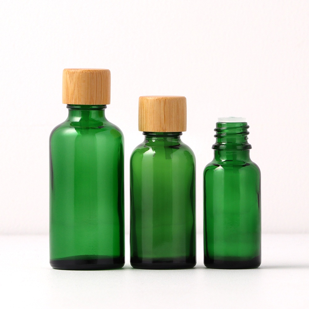 High Quality 30ml Frosted Glass Dropper Bottles with Natural Beech Wood Bamboo Lid for Essential Oil Serum Cosmetic Packaging High Quality 30ml Frosted Glass Dropper Bottles with Natural Beech Wood Bamboo Lid for Essential Oil Serum Cosmetic Packaging