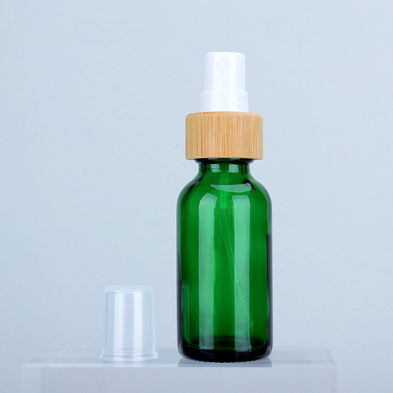 High Quality 30ml Frosted Glass Dropper Bottles with Natural Beech Wood Bamboo Lid for Essential Oil Serum Cosmetic Packaging High Quality 30ml Frosted Glass Dropper Bottles with Natural Beech Wood Bamboo Lid for Essential Oil Serum Cosmetic Packaging