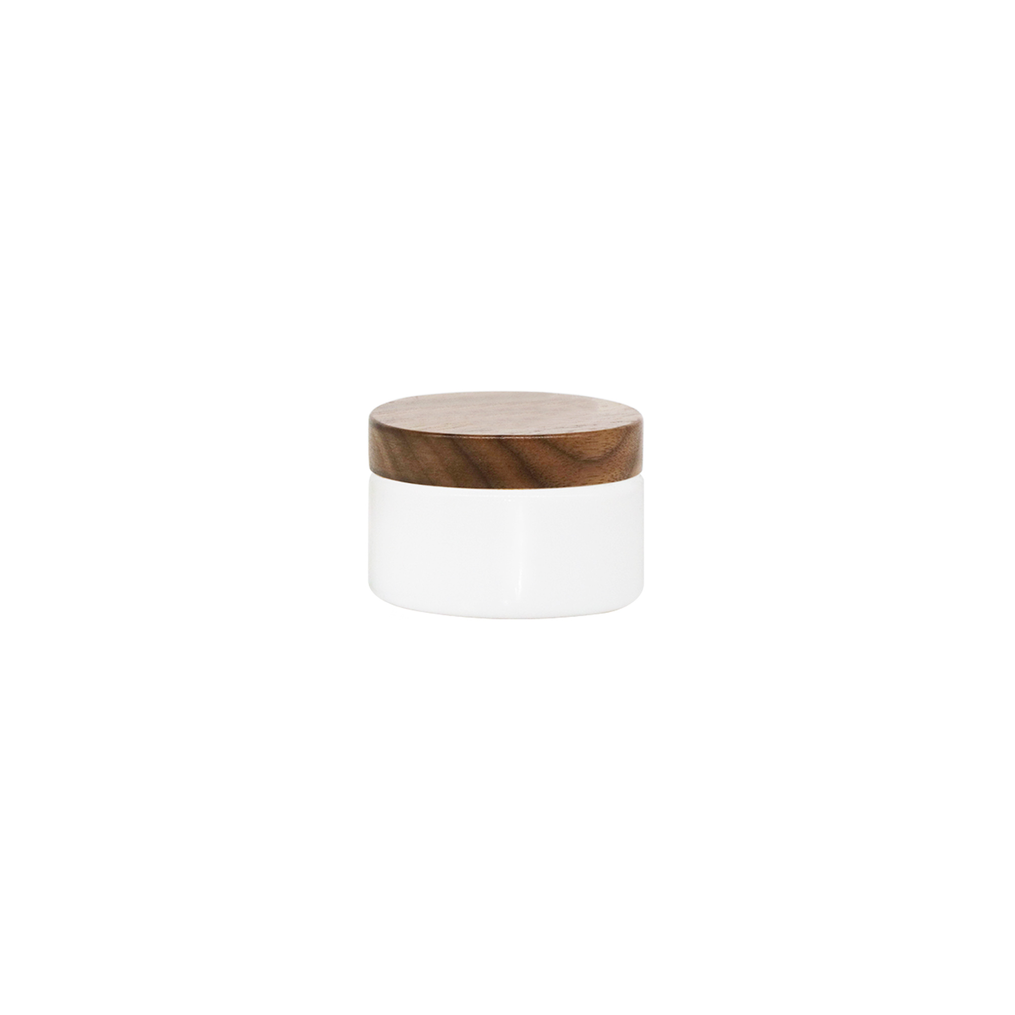 Eco-Friendly 60ml Deeper Color Wooden Cap Aluminum Cosmetic Jar Sustainable Balm & Cream Packaging Eco-Friendly 60ml Deeper Color Wooden Cap Aluminum Cosmetic Jar Sustainable Balm & Cream Packaging