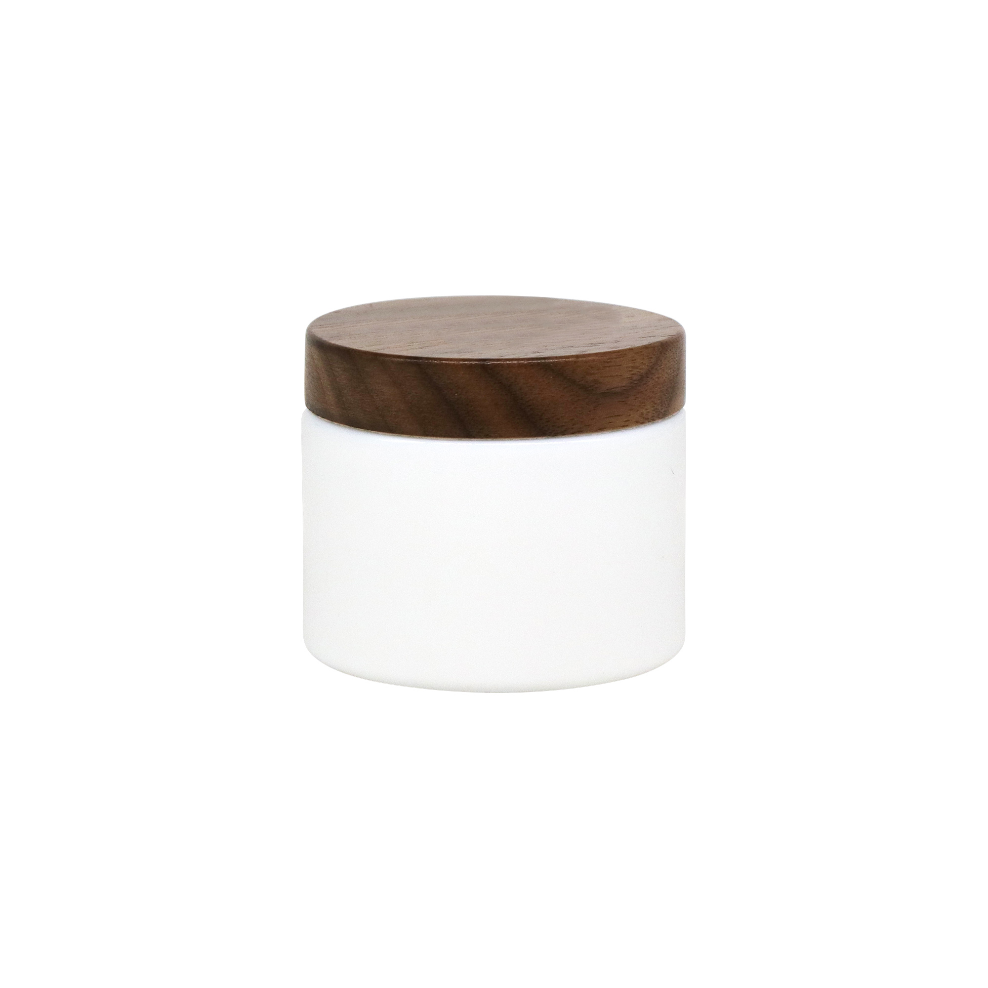 Eco-Friendly 60ml Deeper Color Wooden Cap Aluminum Cosmetic Jar Sustainable Balm & Cream Packaging Eco-Friendly 60ml Deeper Color Wooden Cap Aluminum Cosmetic Jar Sustainable Balm & Cream Packaging