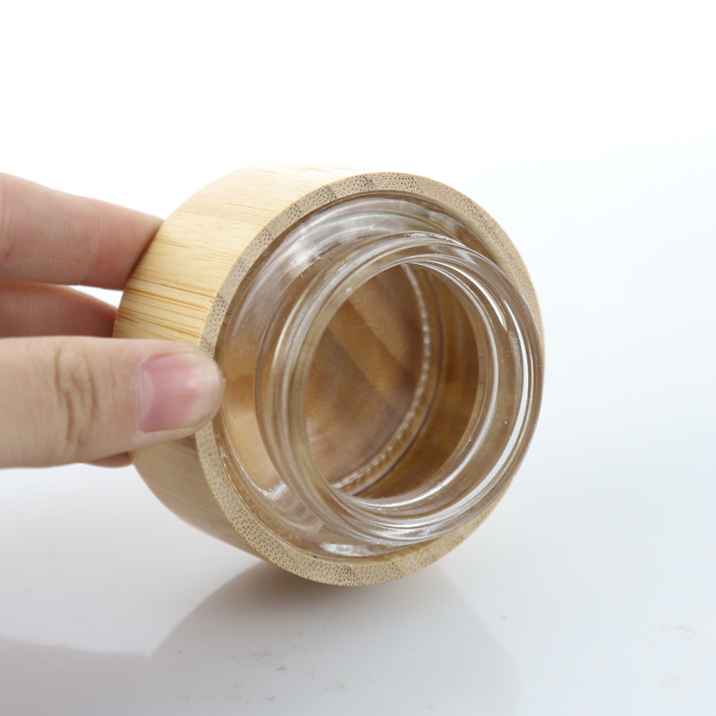 Custom Logo Natural Cosmetic PackagingLoose Powder Jar Refillable Bamboo for Makeup & Skincare Custom Logo Natural Cosmetic PackagingLoose Powder Jar Refillable Bamboo for Makeup & Skincare