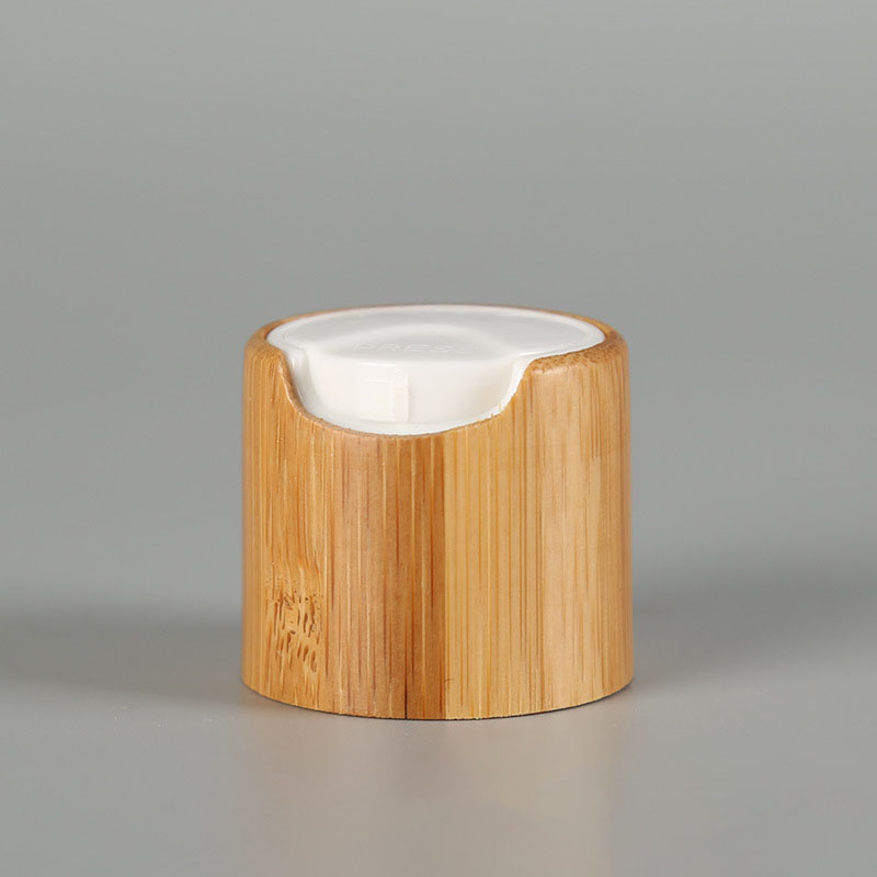20/410 Custom Eco-Friendly Bamboo Disc Top Cap Wooden Closure for Shampoo Lotion Cosmetic Bottles 20/410 Custom Eco-Friendly Bamboo Disc Top Cap Wooden Closure for Shampoo Lotion Cosmetic Bottles
