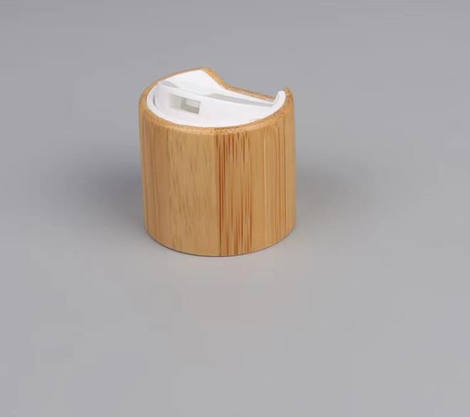 20/410 Custom Eco-Friendly Bamboo Disc Top Cap Wooden Closure for Shampoo Lotion Cosmetic Bottles 20/410 Custom Eco-Friendly Bamboo Disc Top Cap Wooden Closure for Shampoo Lotion Cosmetic Bottles