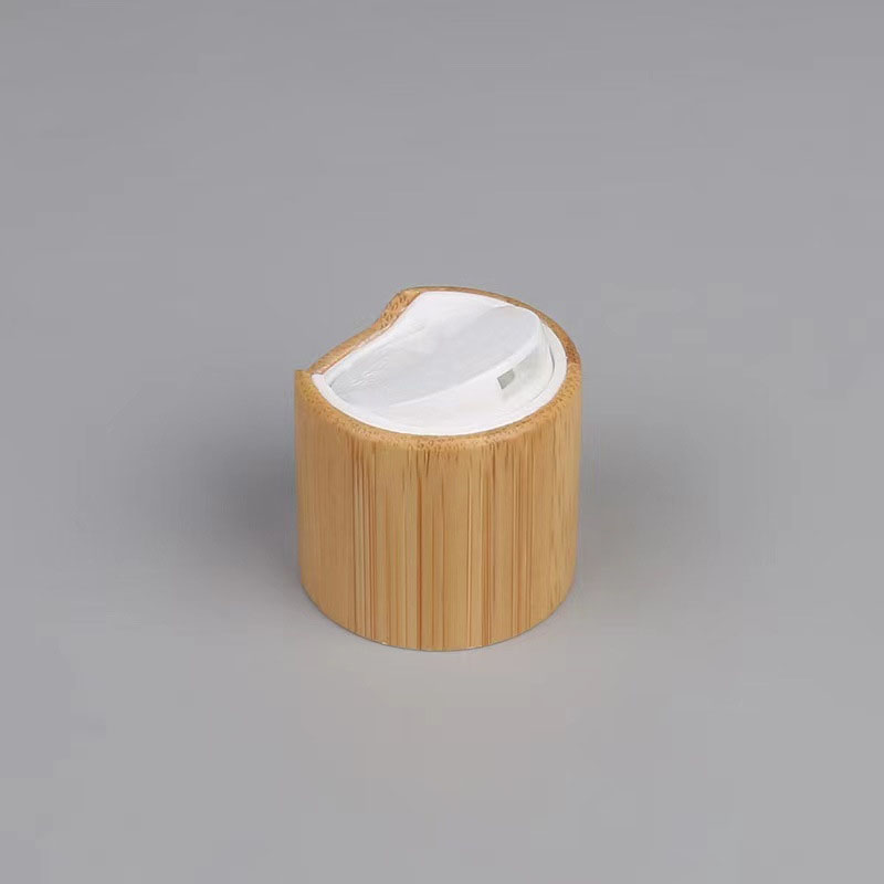 20/410 Custom Eco-Friendly Bamboo Disc Top Cap Wooden Closure for Shampoo Lotion Cosmetic Bottles 20/410 Custom Eco-Friendly Bamboo Disc Top Cap Wooden Closure for Shampoo Lotion Cosmetic Bottles