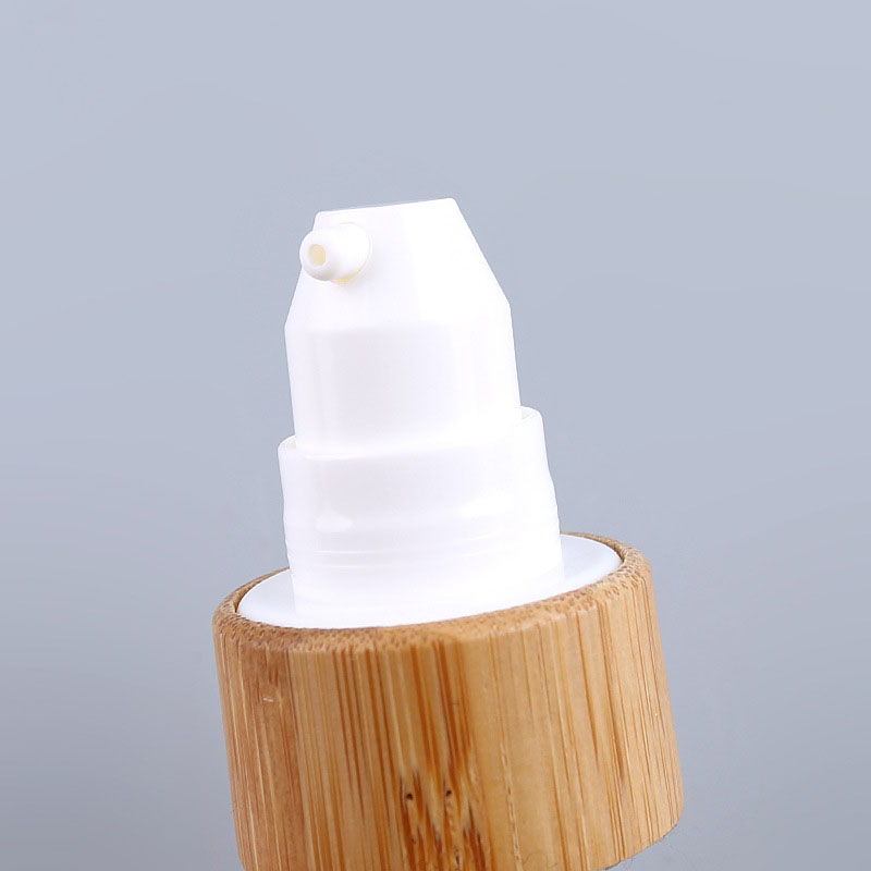Eco-friendly Custom Logo 18/410 20/410 Cosmetic Packaging Screw Top Pipette Bamboo Dropper Cap for Essential Oil Serum Bottle Eco-friendly Custom Logo 18/410 20/410 Cosmetic Packaging Screw Top Pipette Bamboo Dropper Cap for Essential Oil Serum Bottle