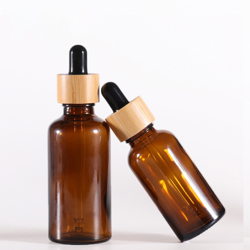 Custom Cosmetic Serum Bottle 30ml Glass Amber Glass Dropper Bottles for Skincare Container Packaging Custom Cosmetic Serum Bottle 30ml Glass Amber Glass Dropper Bottles for Skincare Container Packaging