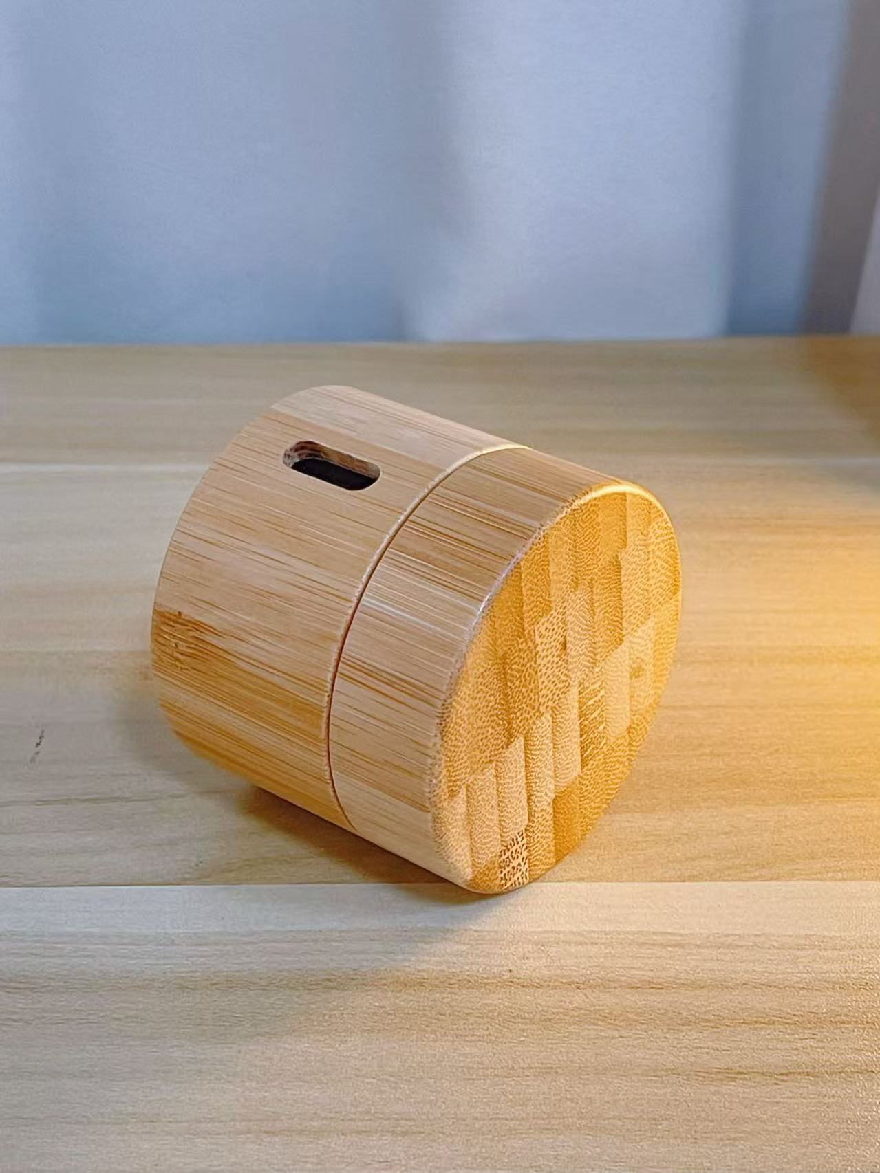 Custom Natural Organic Bamboo Skincare Face Skin Care Jar Packaging Visible Capacity Full Bamboo Glass Inner Jar Custom Natural Organic Bamboo Skincare Face Skin Care Jar Packaging Visible Capacity Full Bamboo Glass Inner Jar
