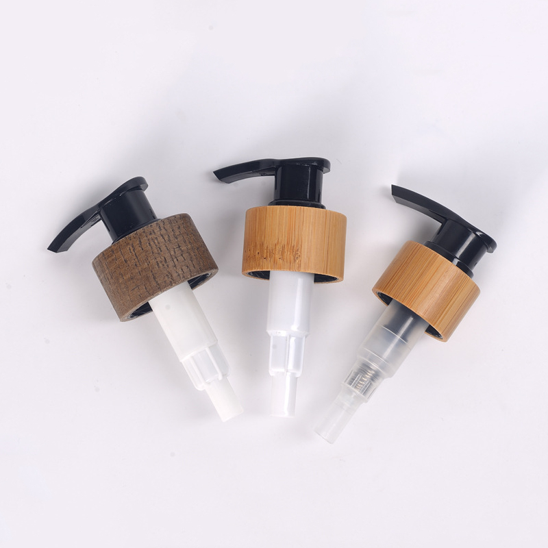 Eco-friendly Wholesale 24/410 28/410 Natural Bamboo Lotion Pump Luxury Dispenser Pump for Cosmetic Bottle Shampoo Soap Liquid Eco-friendly Wholesale 24/410 28/410 Natural Bamboo Lotion Pump Luxury Dispenser Pump for Cosmetic Bottle Shampoo Soap Liquid