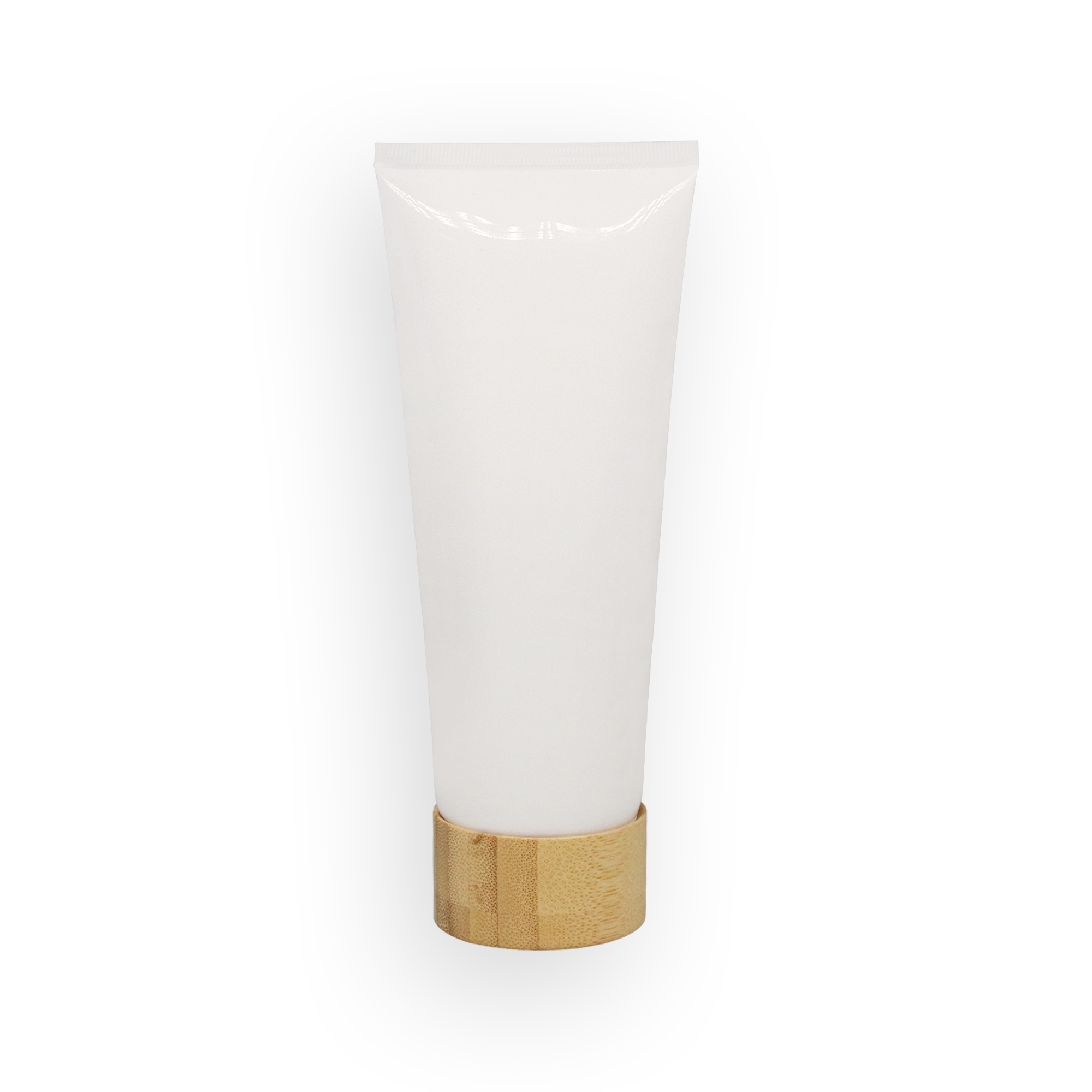 Eco-Friendly Transparent Cosmetic Packaging Customizable Hand & Body Lotion Tubes with Bamboo Lid Eco-Friendly Transparent Cosmetic Packaging Customizable Hand & Body Lotion Tubes with Bamboo Lid
