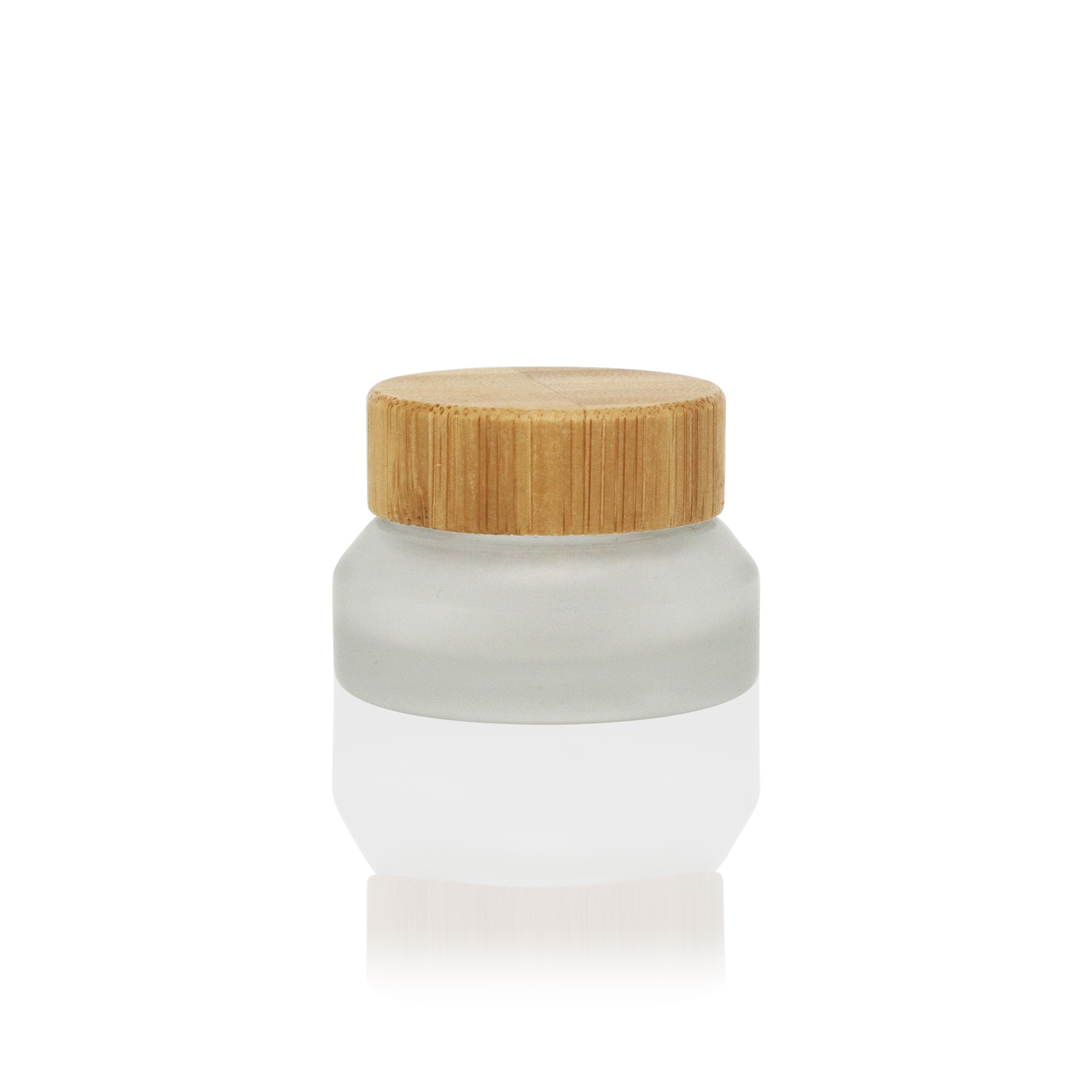 Hot sale high quality Bamboo Lid Glass Cosmetic Jar Airtight Cream Container Custom Hot sale high quality Bamboo Lid Glass Cosmetic Jar Airtight Cream Container Custom