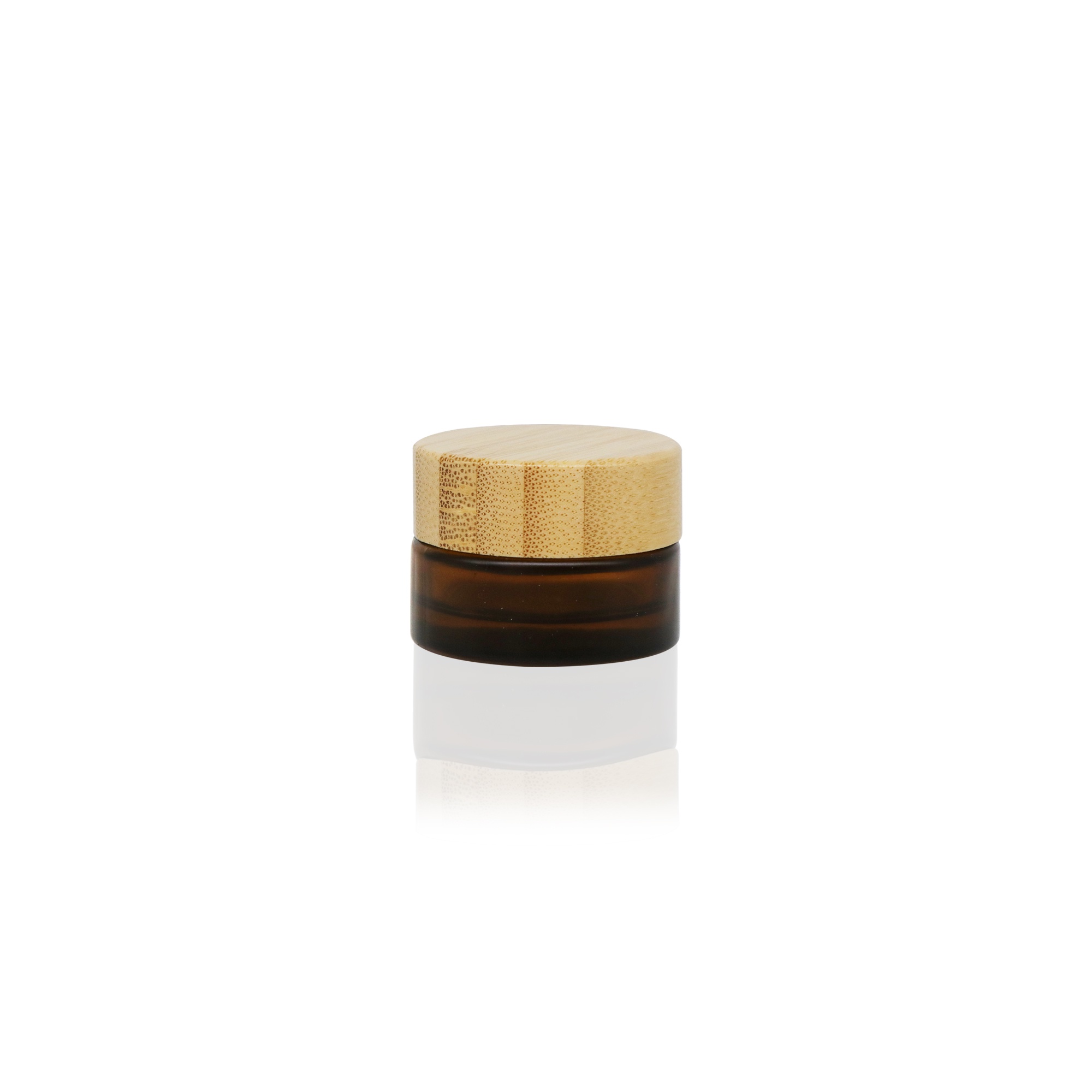 Bamboo Packaging Cosmetic 15g Face Cream Jar Lip Balm Scrub Mask Frosted Clear Bamboo Lid Glass Jar Bamboo Packaging Cosmetic 15g Face Cream Jar Lip Balm Scrub Mask Frosted Clear Bamboo Lid Glass Jar