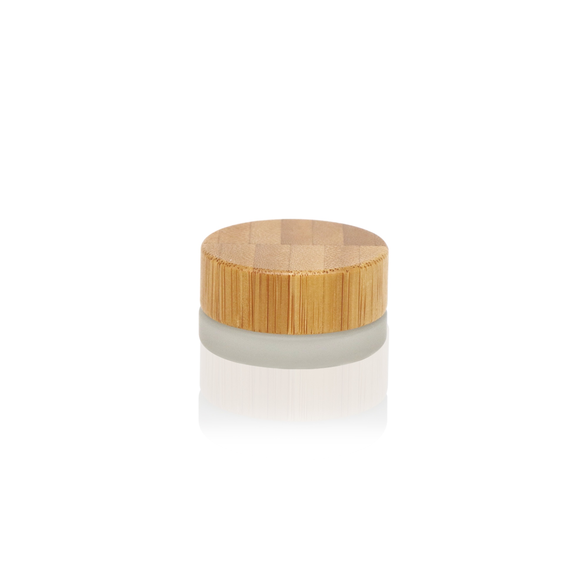 Bamboo Packaging Cosmetic 15g Face Cream Jar Lip Balm Scrub Mask Frosted Clear Bamboo Lid Glass Jar Bamboo Packaging Cosmetic 15g Face Cream Jar Lip Balm Scrub Mask Frosted Clear Bamboo Lid Glass Jar
