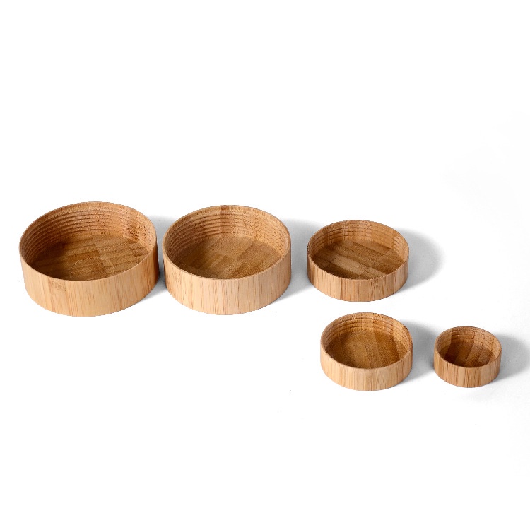 Eco Friendly 30g 50g 100g 150g 200g PP Plastic Cosmetic Jar with Natural Bamboo Lid for Cream Loose Powder Skincare Packaging Eco Friendly 30g 50g 100g 150g 200g PP Plastic Cosmetic Jar with Natural Bamboo Lid for Cream Loose Powder Skincare Packaging