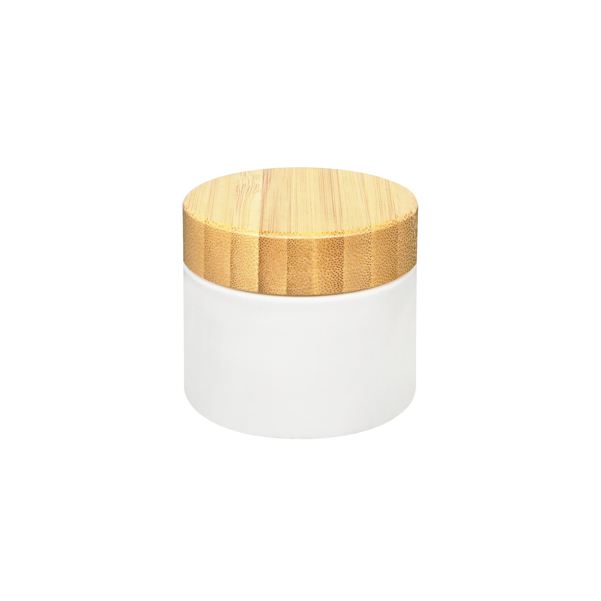 Eco Friendly 30g 50g 100g 150g 200g PP Plastic Cosmetic Jar with Natural Bamboo Lid for Cream Loose Powder Skincare Packaging Eco Friendly 30g 50g 100g 150g 200g PP Plastic Cosmetic Jar with Natural Bamboo Lid for Cream Loose Powder Skincare Packaging