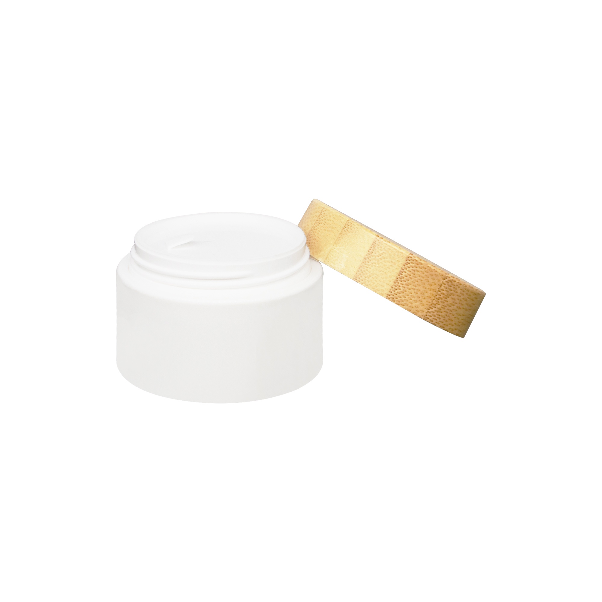 Sustainable Bamboo Lid Plastic Cream Jar | OEM/ODM Packaging Solution for Beauty Brands Sustainable Bamboo Lid Plastic Cream Jar | OEM/ODM Packaging Solution for Beauty Brands