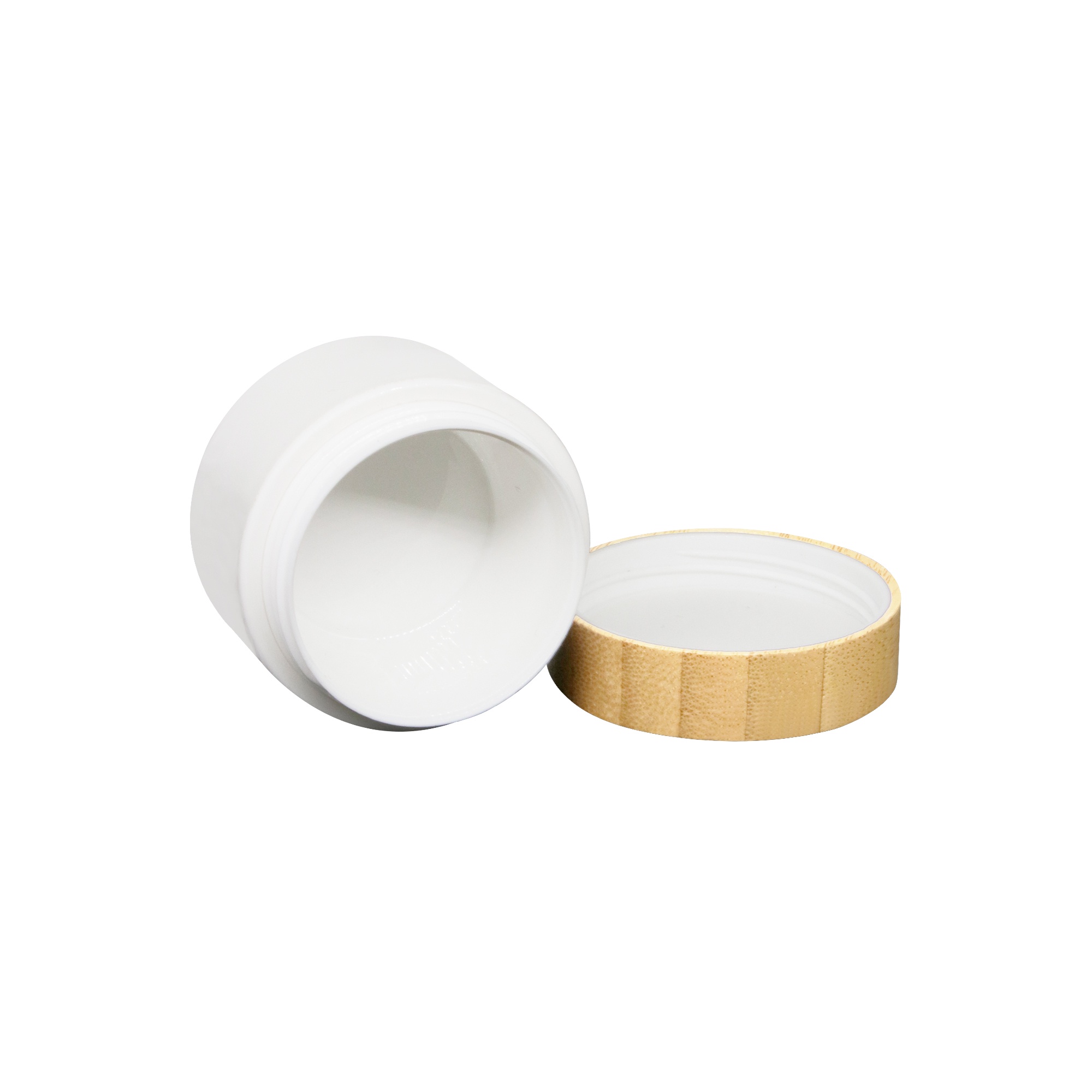 Sustainable Bamboo Lid Plastic Cream Jar | OEM/ODM Packaging Solution for Beauty Brands Sustainable Bamboo Lid Plastic Cream Jar | OEM/ODM Packaging Solution for Beauty Brands
