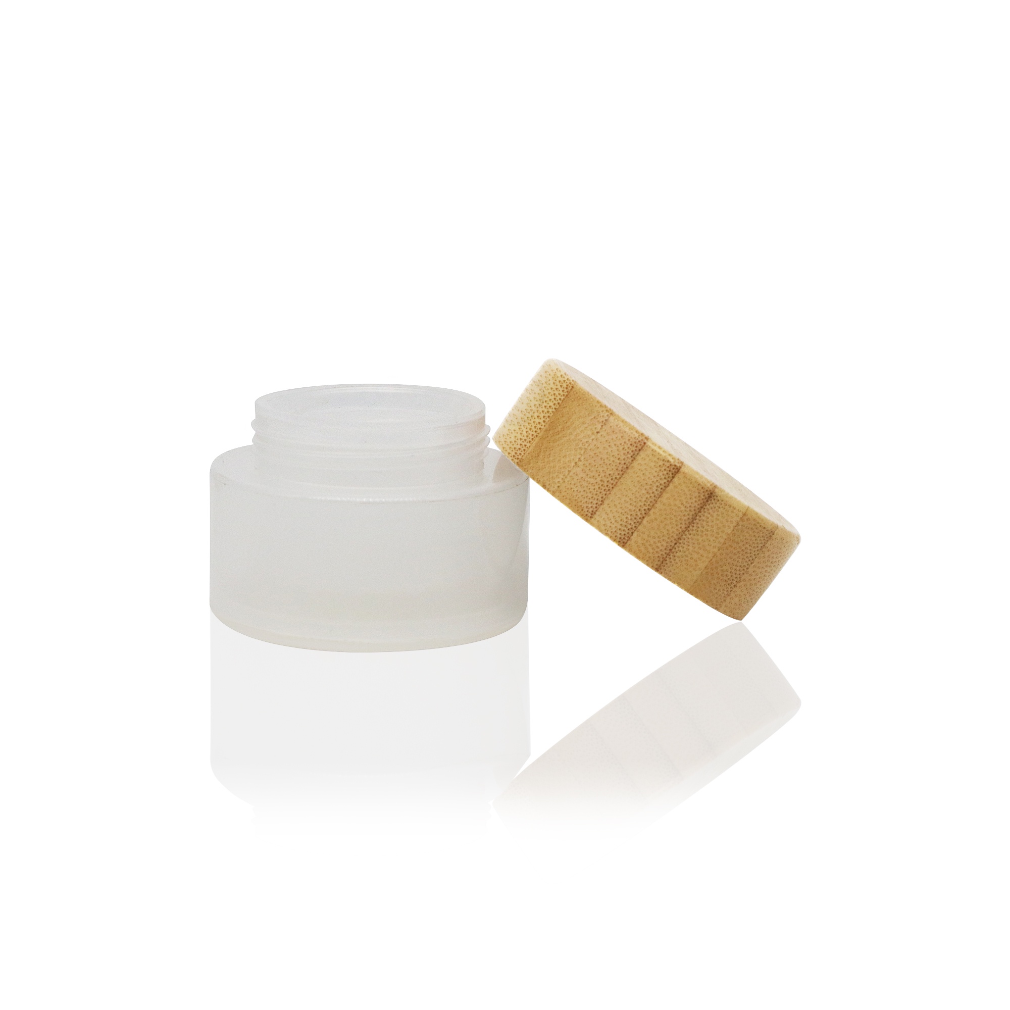 Luxury Skincare 30g 50g Cosmetic Cream Jars with Natural Bamboo for Face Cream Lotion Storage Container Luxury Skincare 30g 50g Cosmetic Cream Jars with Natural Bamboo for Face Cream Lotion Storage Container