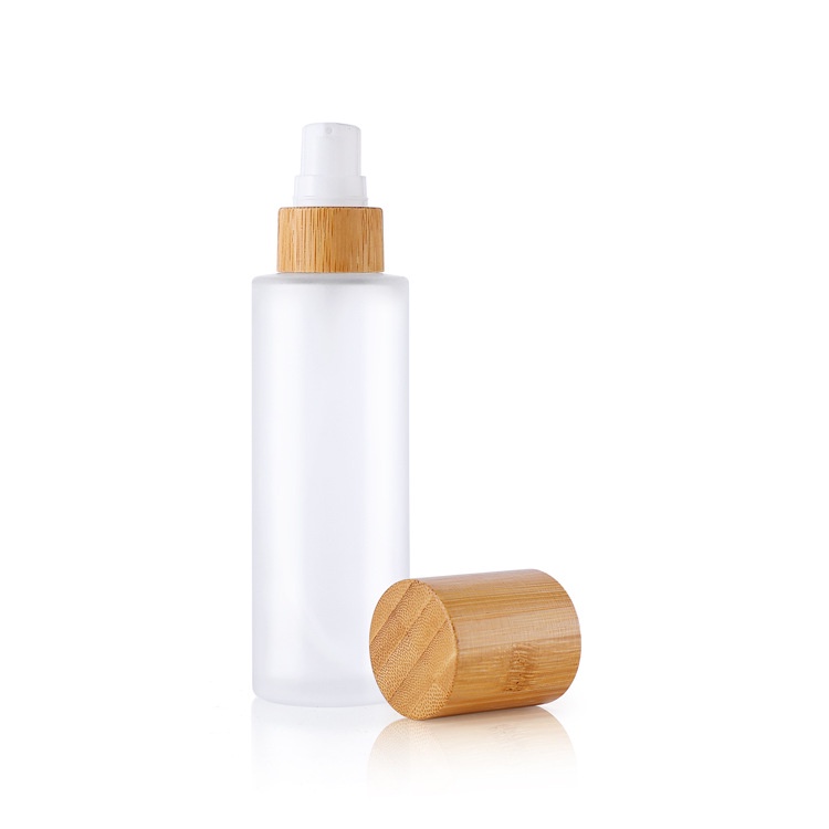 Wholesale Custom 30ml Round clear Glass Cosmetic Perfume Mist Spray Bottle with Bamboo Cap for Personal Care Wholesale Custom 30ml Round clear Glass Cosmetic Perfume Mist Spray Bottle with Bamboo Cap for Personal Care