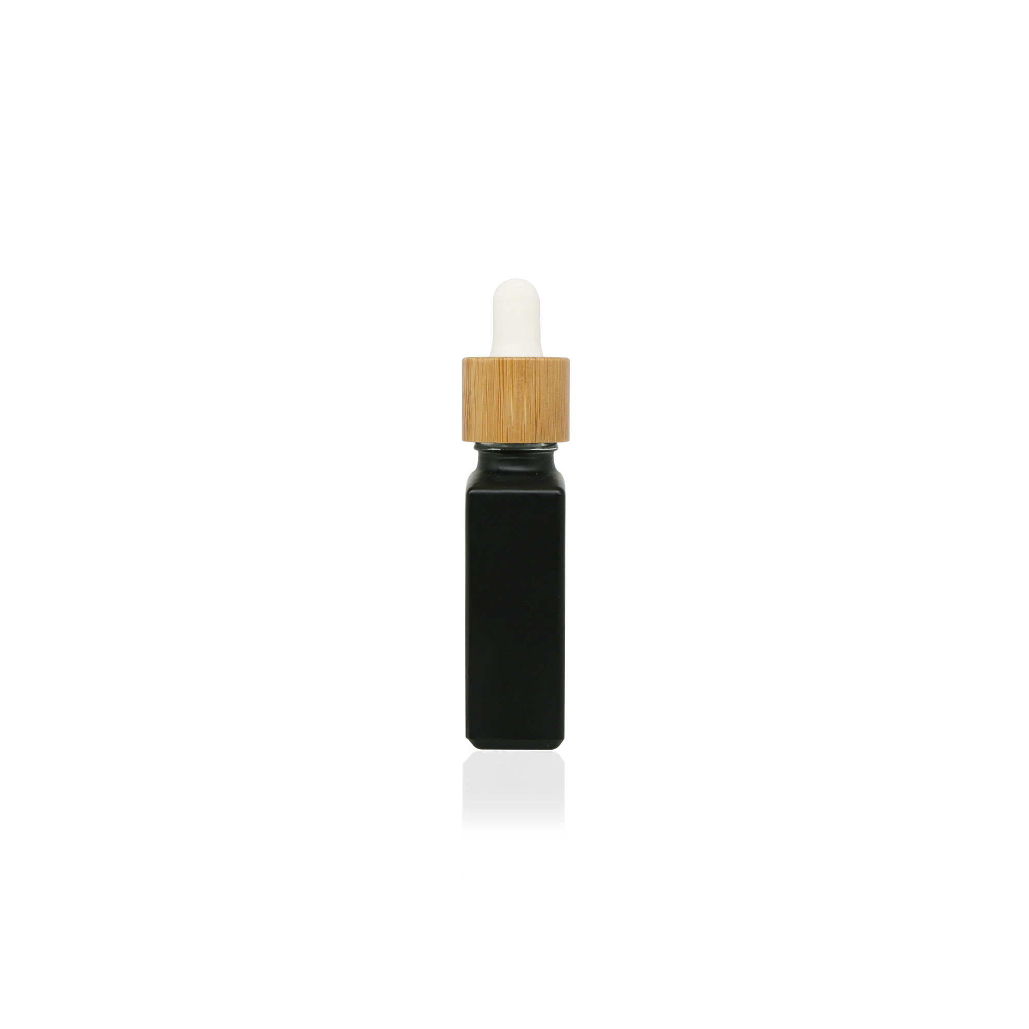 Custom Square Flat Shoulder Boston Serum Perfume Oil 30ml 1oz Matter Black Glass Bamboo Dropper Bottles Custom Square Flat Shoulder Boston Serum Perfume Oil 30ml 1oz Matter Black Glass Bamboo Dropper Bottles