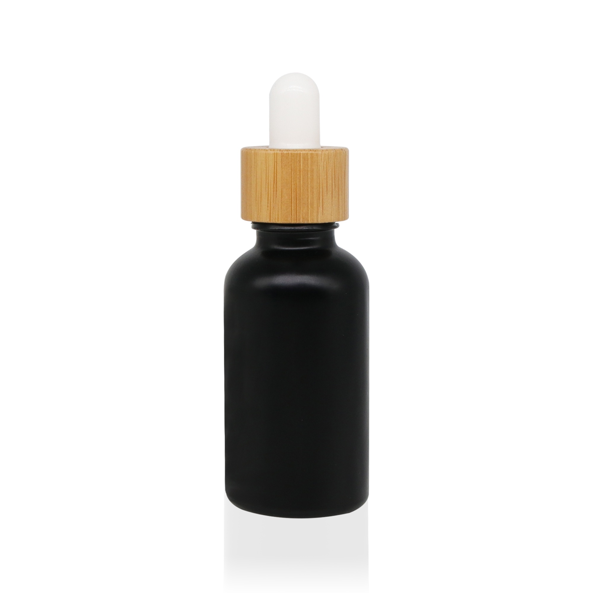 Bamboo Packaging Cosmetic 15ml 1oz 30ml 50ml Amber Black Frosted Glass Bottle with Bamboo Lid Bamboo Packaging Cosmetic 15ml 1oz 30ml 50ml Amber Black Frosted Glass Bottle with Bamboo Lid