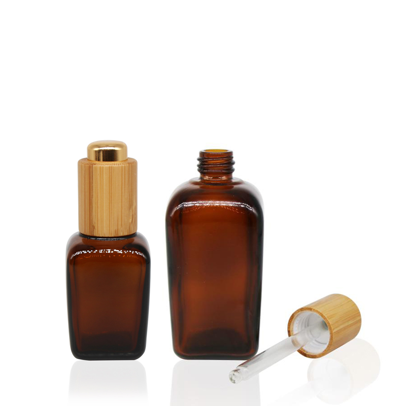 New Rectangular Matte Black Essential Oil Bottle 30ml Square Glass for Cosmetic Personal Care Packaging New Rectangular Matte Black Essential Oil Bottle 30ml Square Glass for Cosmetic Personal Care Packaging