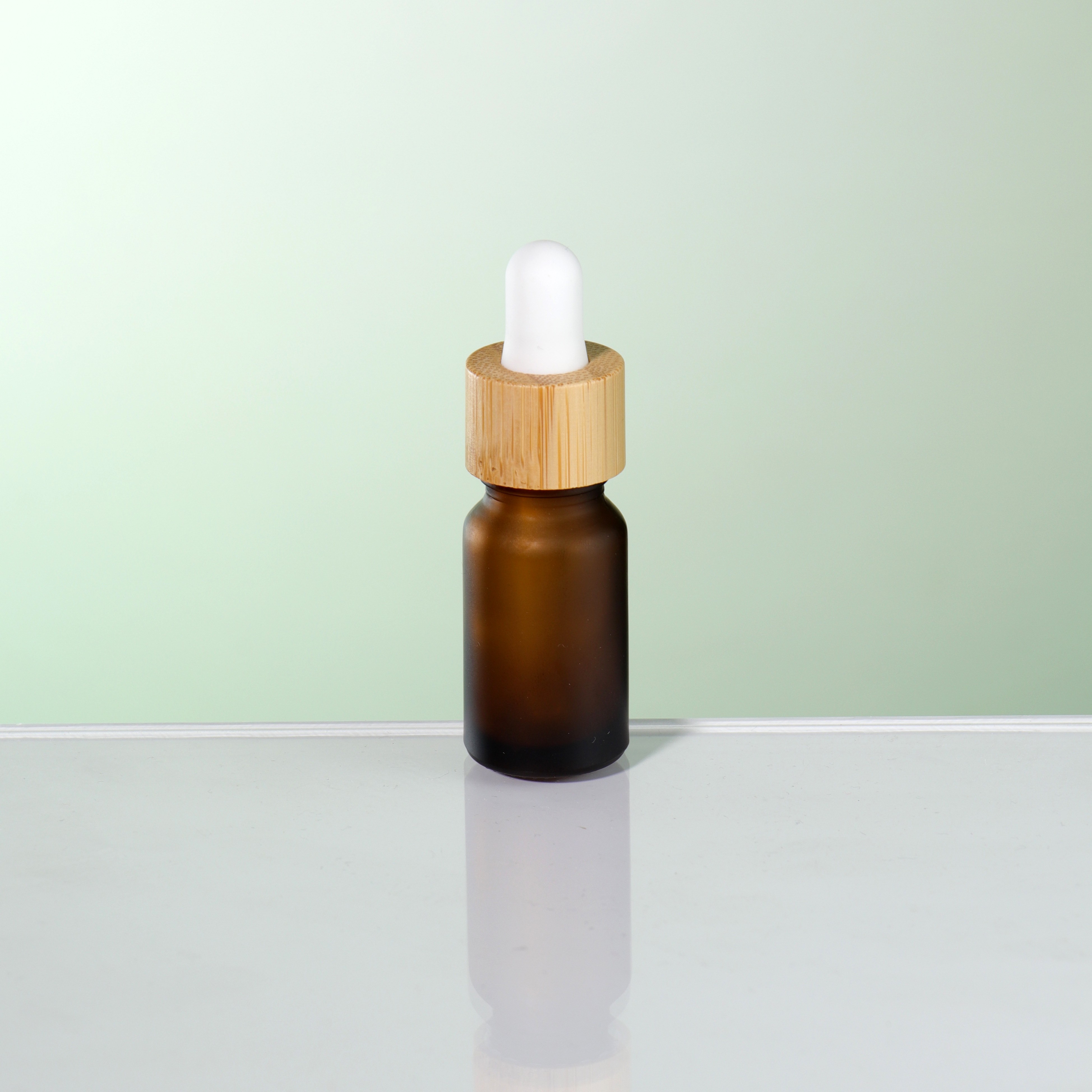 Hot Sell 100ml Bamboo Custom Skincare Face Serum Essential Oil Glass Dropper Container Bottle