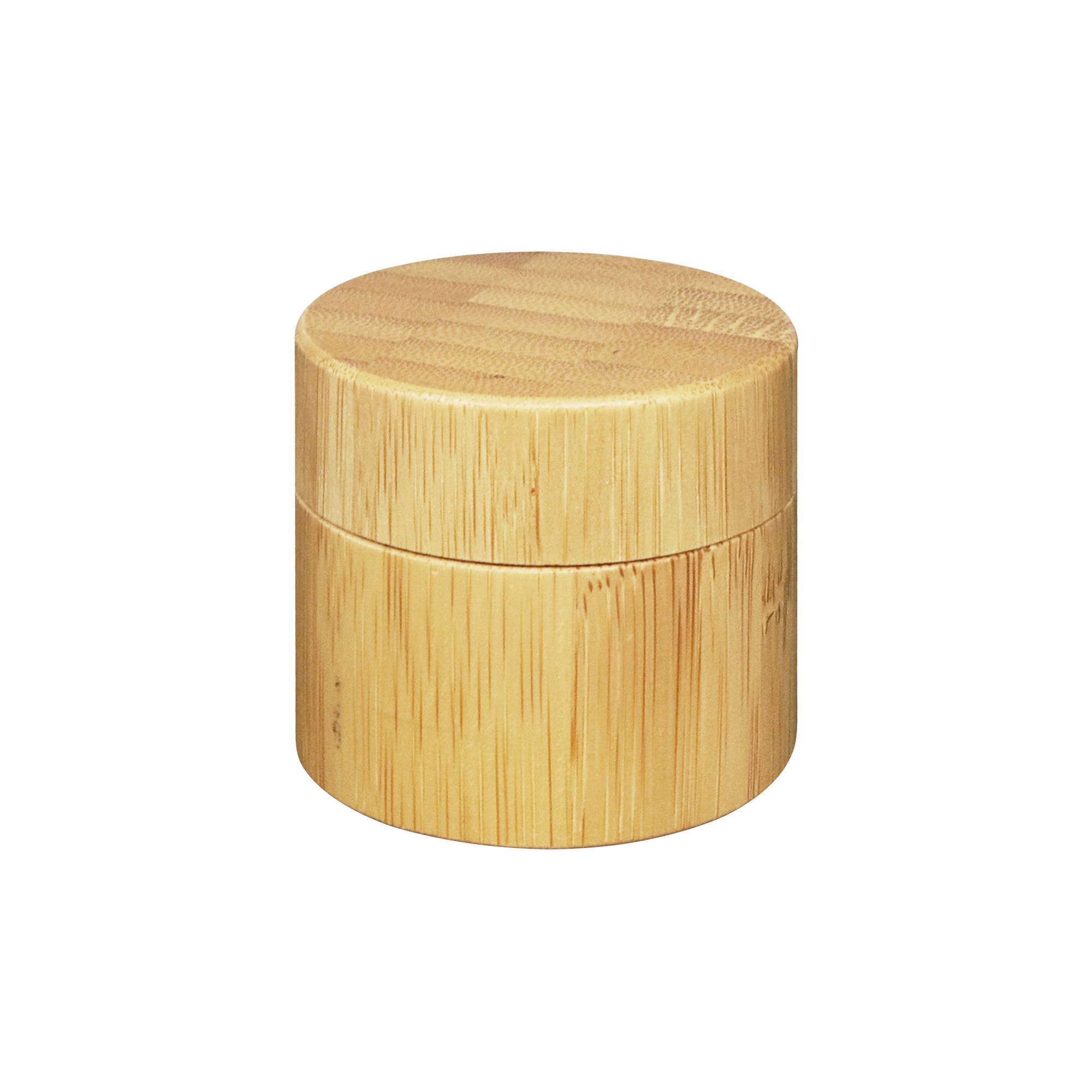 Luxury 50G Empty Skin Care Products Containers Bamboo Cosmetic Container Face Cream Jar With Plastic Inner Bamboo Lid