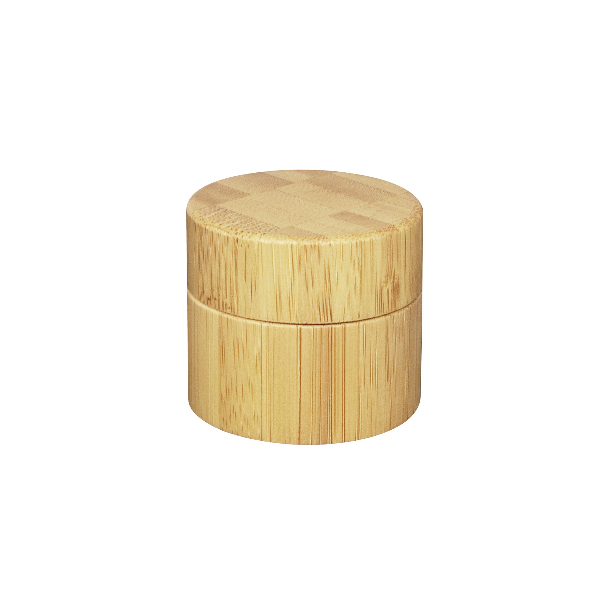 Eco Friendly Zero Waste Skincare Packaging 30g 50g Empty Full Bamboo Cosmetic Jar Natural Wooden Face Cream Jar with Inner