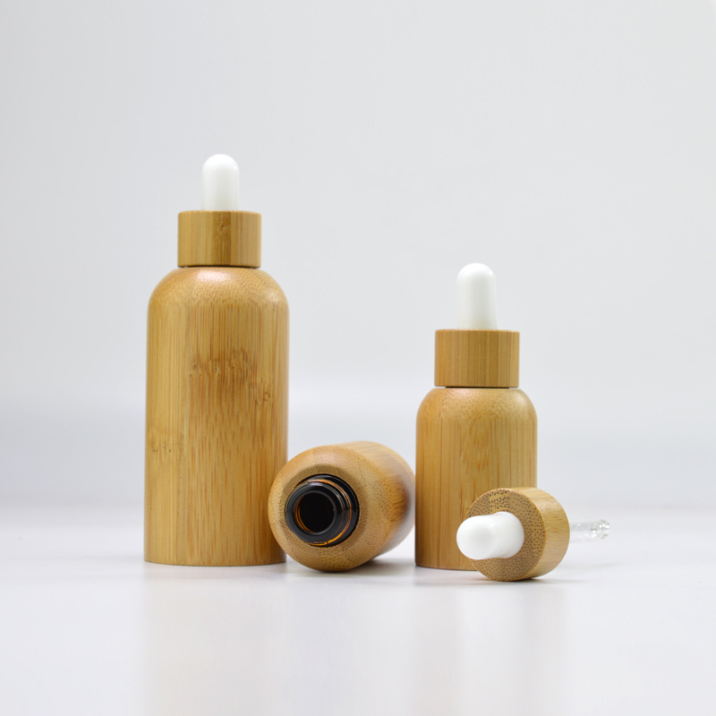 Zero Waste Eco Friendly Luxury Full Bamboo Dropper Bottle 30ml 50ml Empty Cosmetic Essential Oil Packaging Serum Bottle Zero Waste Eco Friendly Luxury Full Bamboo Dropper Bottle 30ml 50ml Empty Cosmetic Essential Oil Packaging Serum Bottle