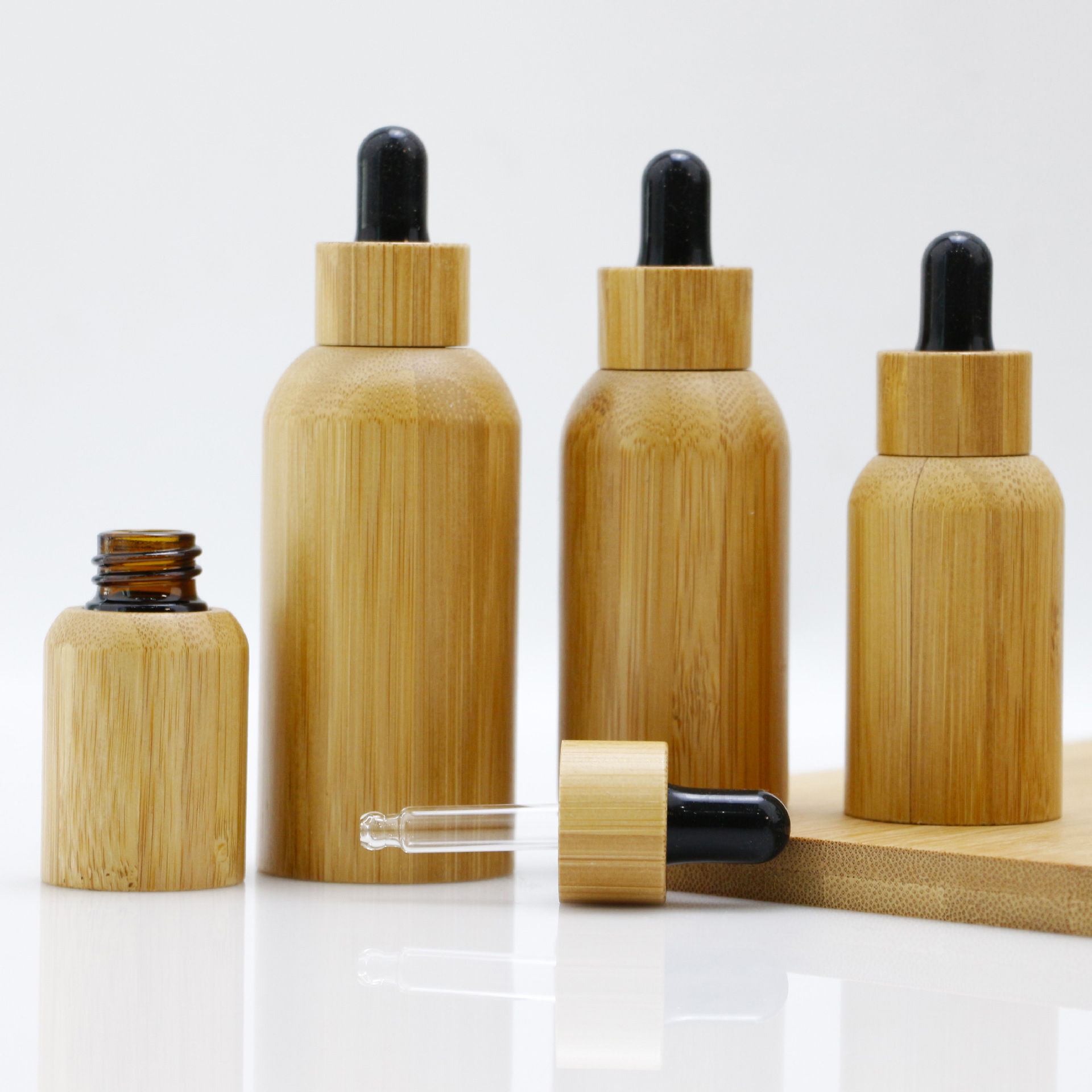 Zero Waste Eco Friendly Luxury Full Bamboo Dropper Bottle 30ml 50ml Empty Cosmetic Essential Oil Packaging Serum Bottle Zero Waste Eco Friendly Luxury Full Bamboo Dropper Bottle 30ml 50ml Empty Cosmetic Essential Oil Packaging Serum Bottle