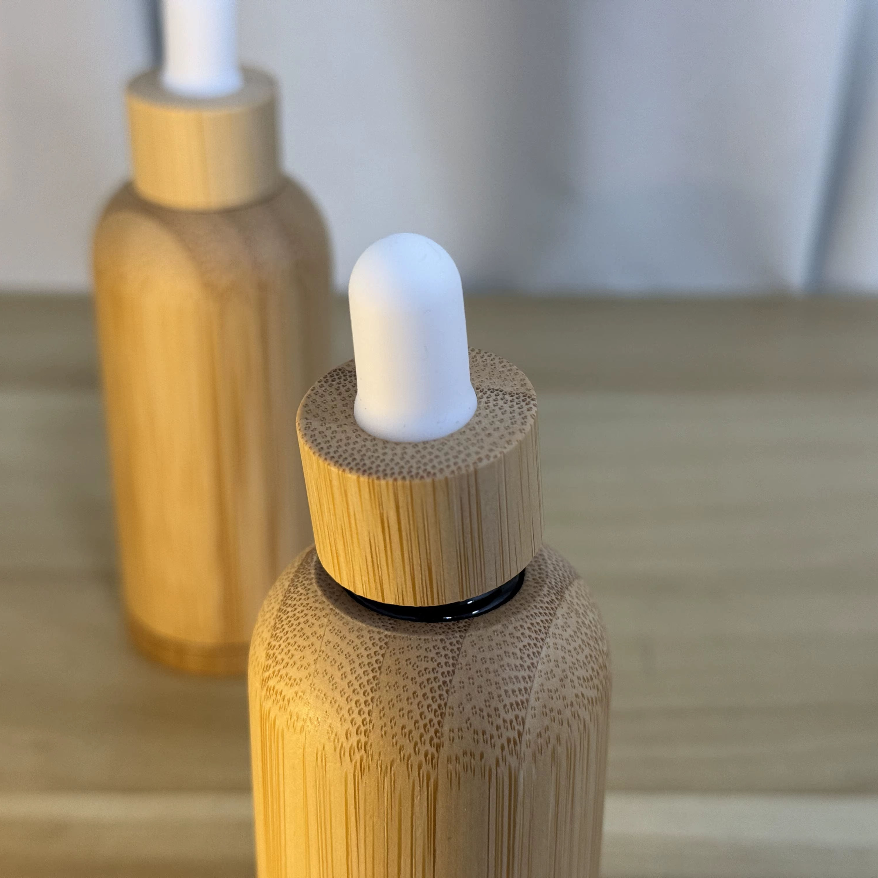 Luxury Natural Organic Full Bamboo 50mL Essential Oil Bottle Skin Care Serum Bamboo Spray Bottle Custom logo Luxury Natural Organic Full Bamboo 50mL Essential Oil Bottle Skin Care Serum Bamboo Spray Bottle Custom logo