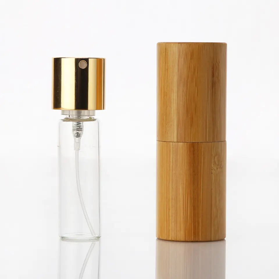 Wholesale Reusable 5ml Bamboo Perfume Glass Bottle Travel Size Glass Perfume Glass Spray Bottle Wholesale Reusable 5ml Bamboo Perfume Glass Bottle Travel Size Glass Perfume Glass Spray Bottle
