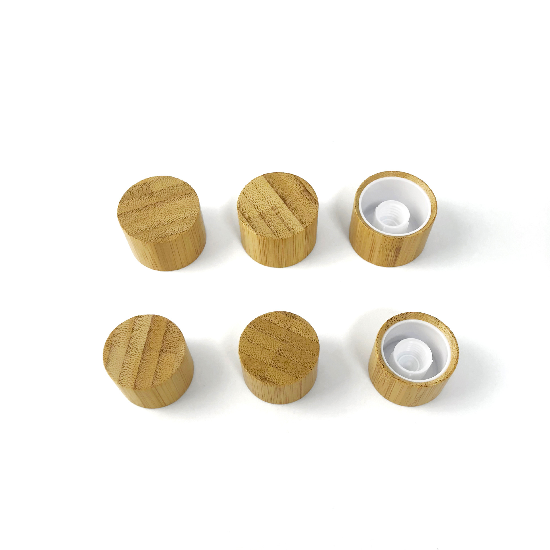 Factory Hot Sale Custom logo Wood Lid 50*25mm Glass Bottle Cap Screw Thread Lid Water Cup Bamboo Cap Factory Hot Sale Custom logo Wood Lid 50*25mm Glass Bottle Cap Screw Thread Lid Water Cup Bamboo Cap