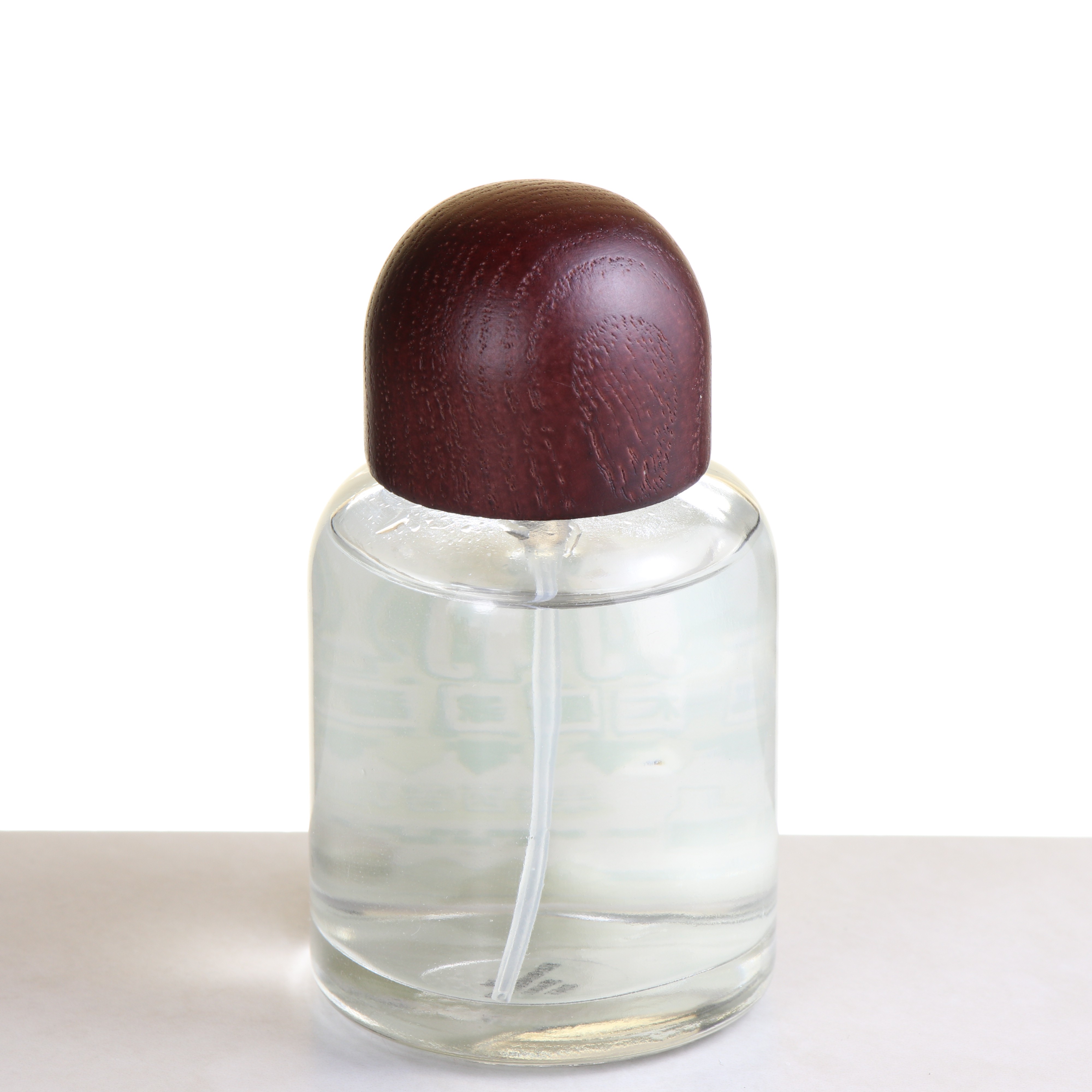 Wooden Fragrance Bottle Cover Custom Special Wood Round Ball Perfume Cap 15 Fea 15mm Round Cap for Perfume Bottles