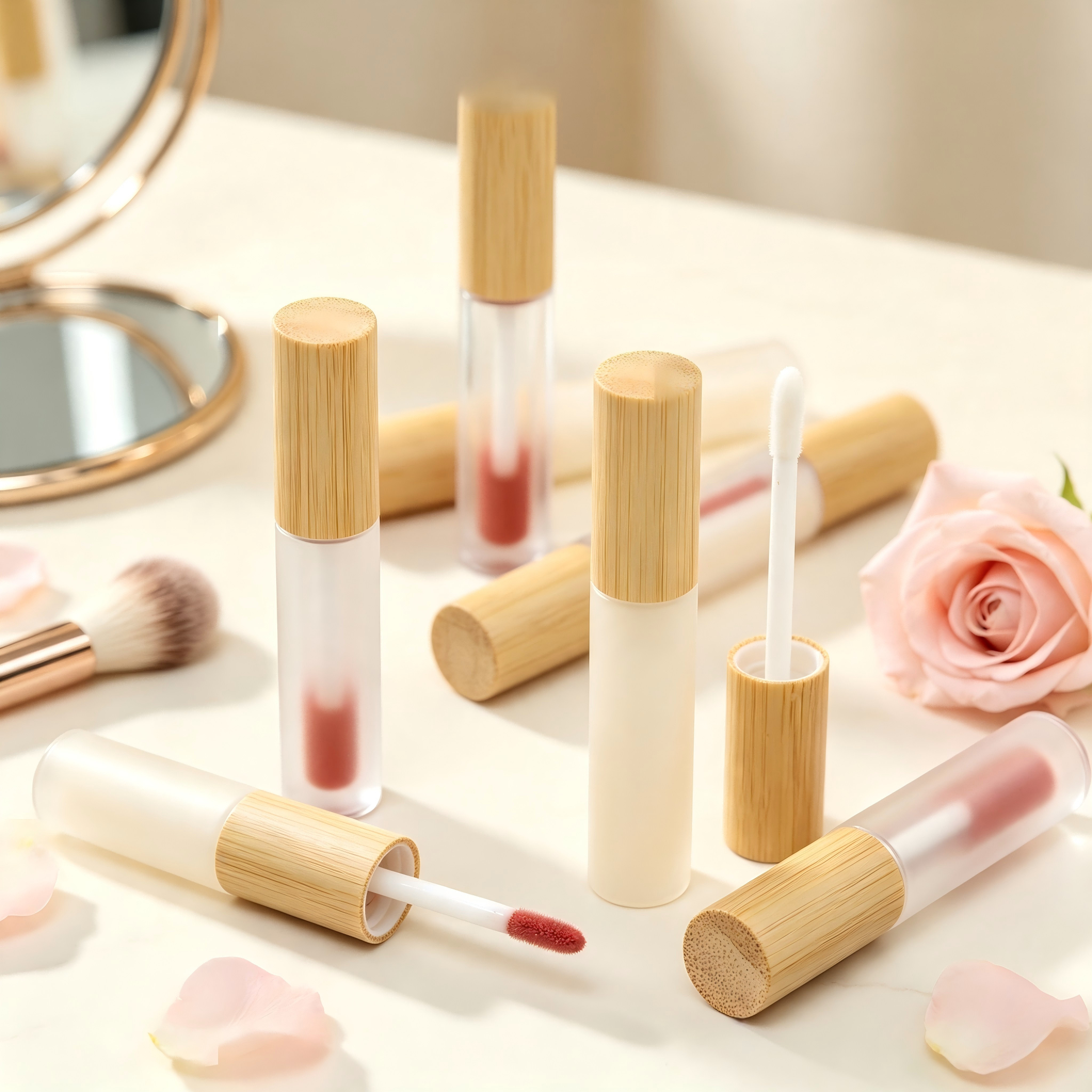 Multiple Applicator Wands Optional Tight Leak-proof Inner Plug 10ml Lip Glaze Empty Lip Oil Tube for Liquid Lip Products Multiple Applicator Wands Optional Tight Leak-proof Inner Plug 10ml Lip Glaze Empty Lip Oil Tube for Liquid Lip Products