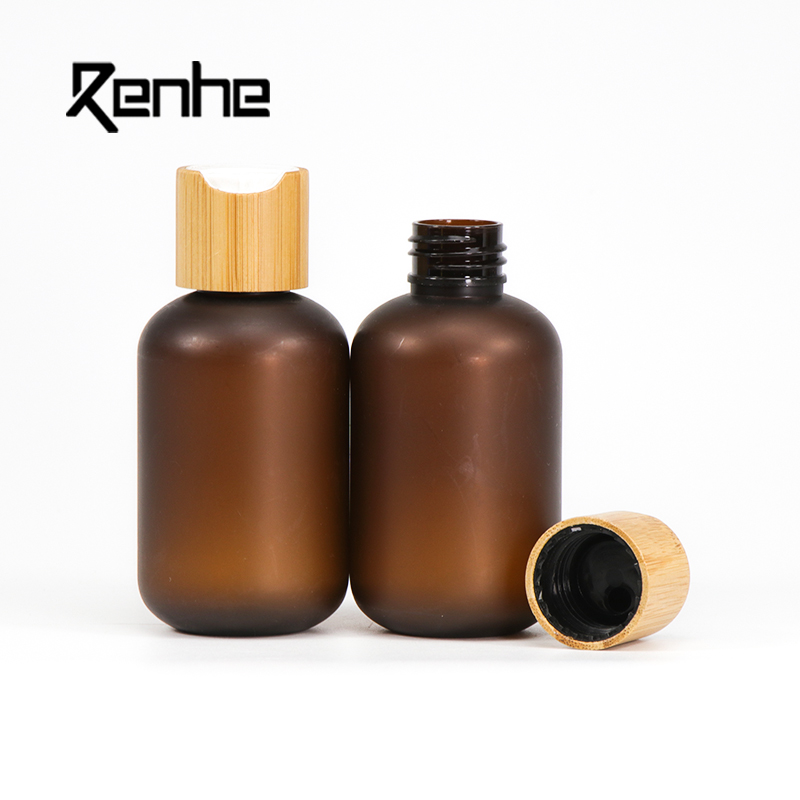 Skincare Bottle Bamboo Cap Pump Fine Mist 100Ml120Ml150Ml Refillable Cosmetic Container Home Travel Makeup Cosmetic Packaging Skincare Bottle Bamboo Cap Pump Fine Mist 100Ml120Ml150Ml Refillable Cosmetic Container Home Travel Makeup Cosmetic Packaging