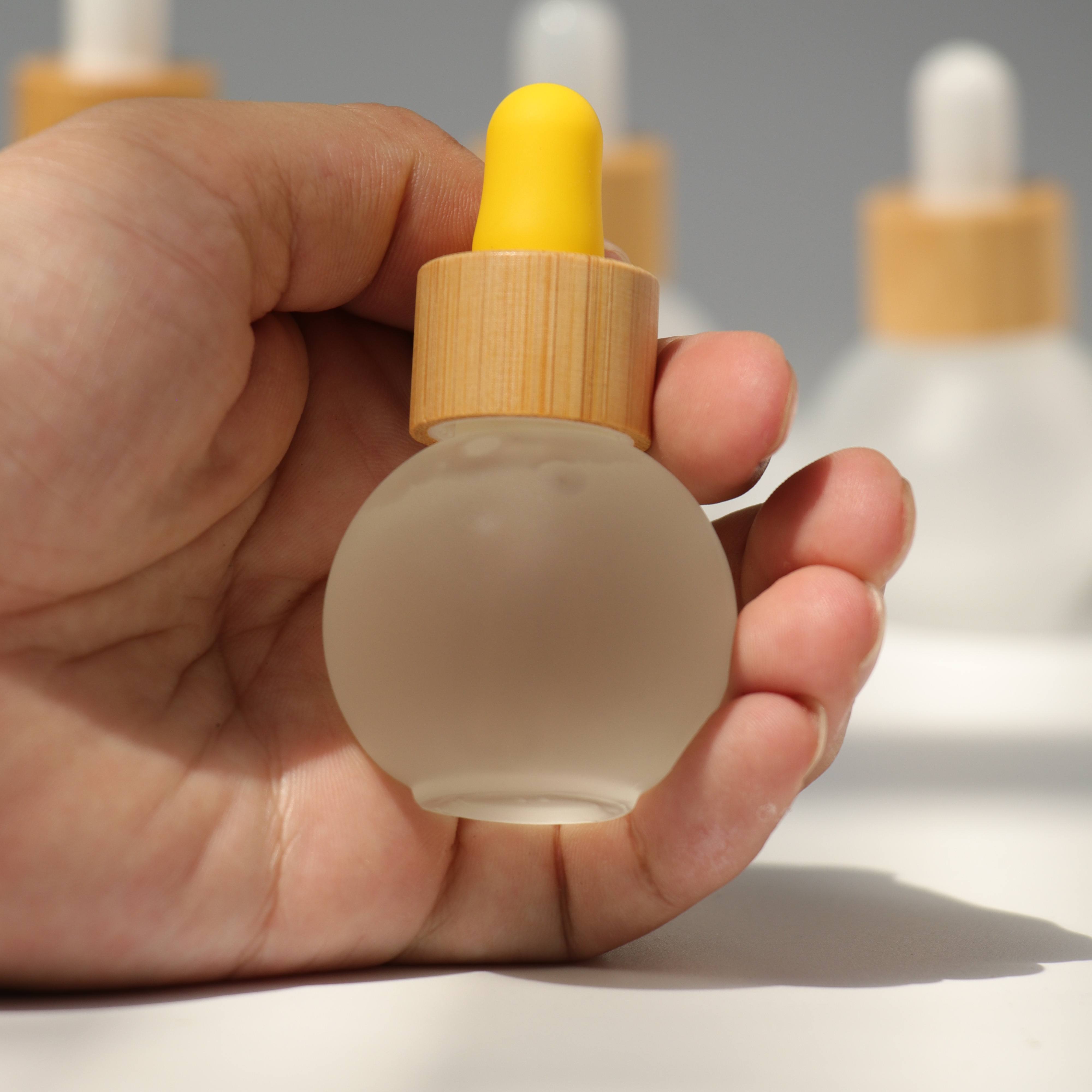 10ml 20ml 30ml 50ml 75ml Essential Oil Glass Bamboo Dropper Bottle Mini Serum Bamboo Dropper Bottle 10ml 20ml 30ml 50ml 75ml Essential Oil Glass Bamboo Dropper Bottle Mini Serum Bamboo Dropper Bottle