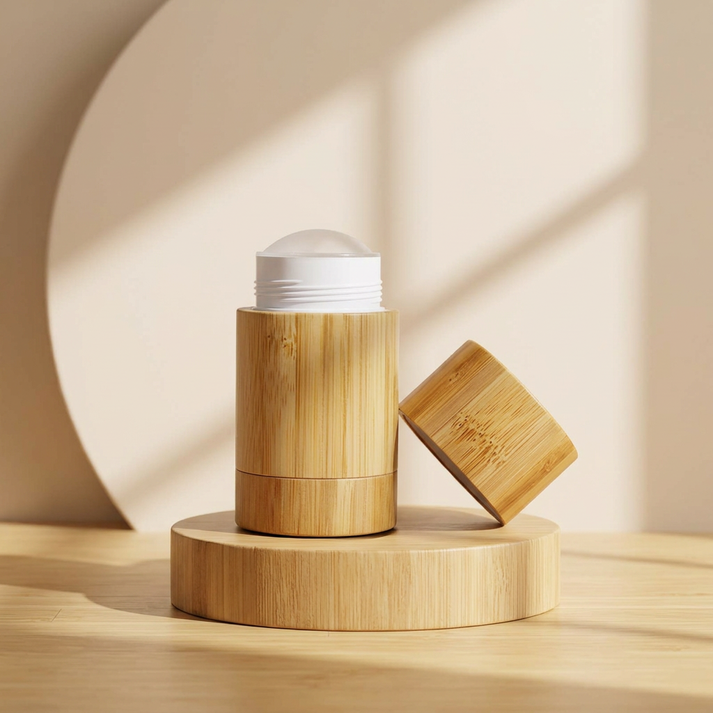 Eco Friendly Bamboo Deodorant Stick Tube Packaging 15ml 30ml 50ml 75ml Portable Container Refillable Twist Skin Care Cosmetic Eco Friendly Bamboo Deodorant Stick Tube Packaging 15ml 30ml 50ml 75ml Portable Container Refillable Twist Skin Care Cosmetic